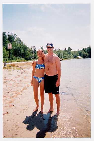 Andrea & Turner on the beach.jpg