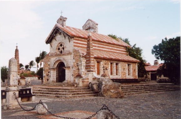 Church at Altos de Chavon