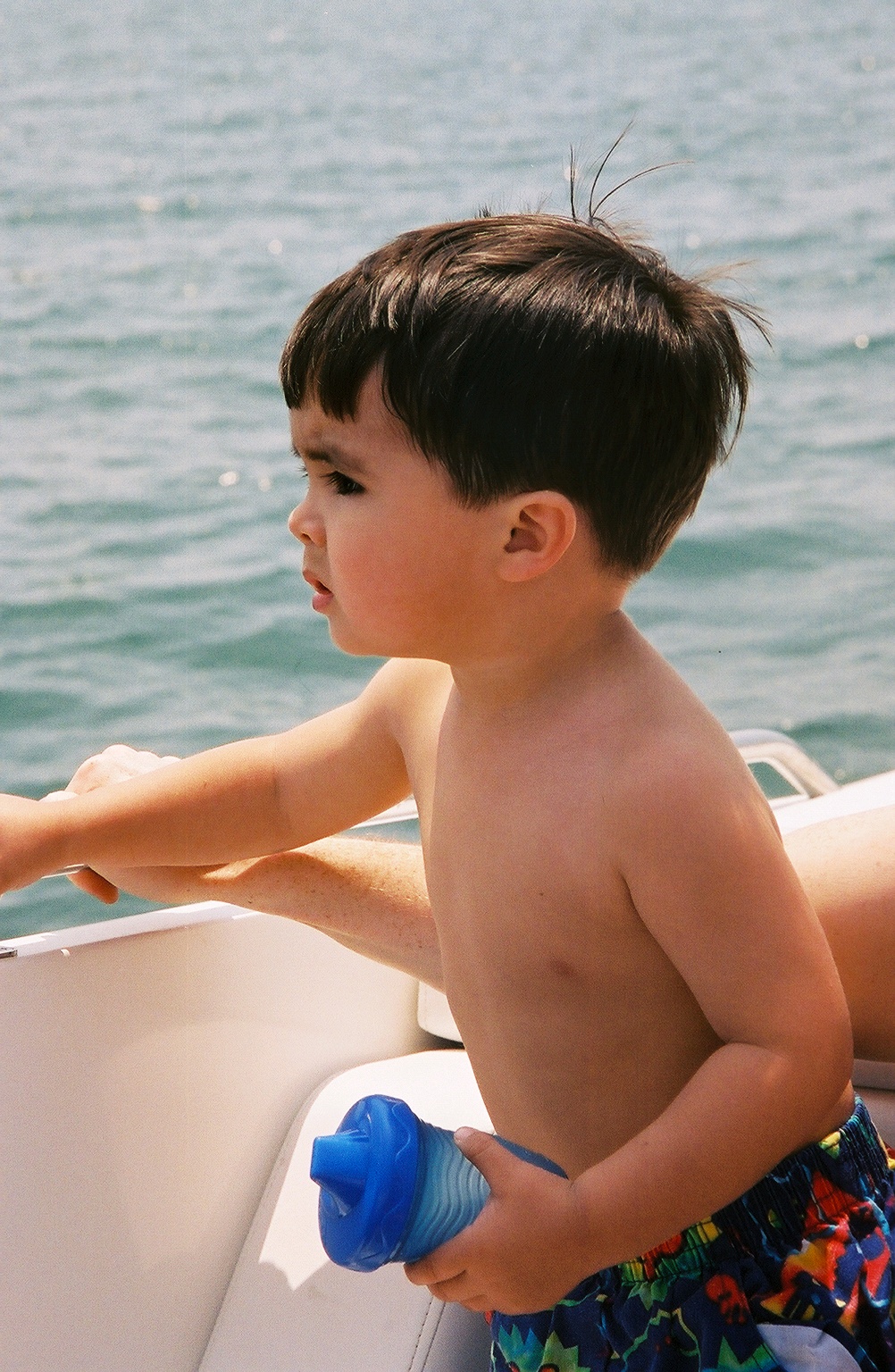 Jake being brave