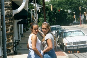 Sarah and Michele in Wynnewood, PA
