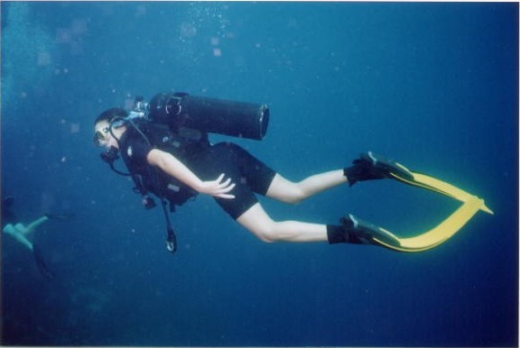 Sarah Swimming